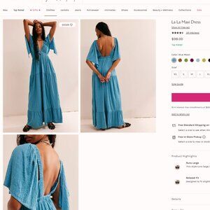 Free People La La Maxi Dress